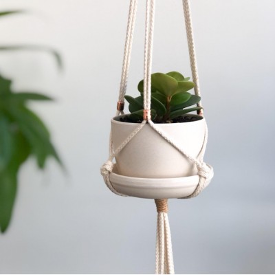 Mini pot bambou et suspension